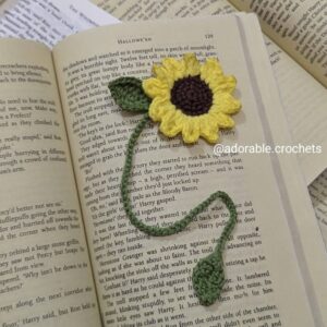 Sunflower Bookmark