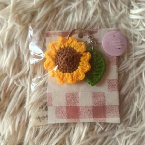 Sunflower Keychain