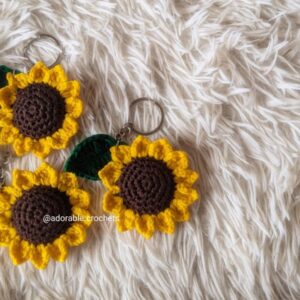 Sunflower keychain 2.0
